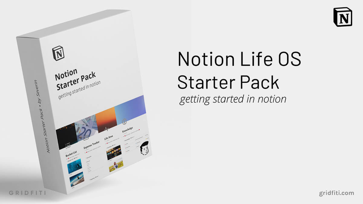 Notion Life OS Starter Pack for Beginners