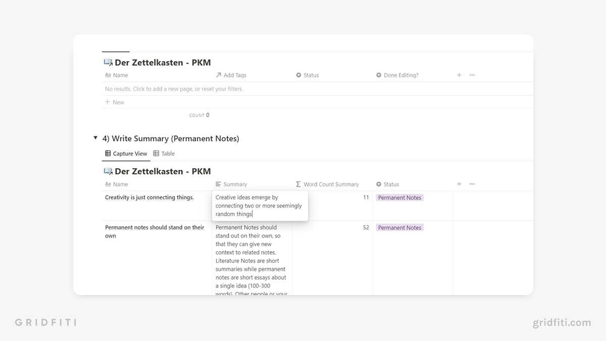 5+ Notion NoteTaking & Meeting Notes Templates Gridfiti