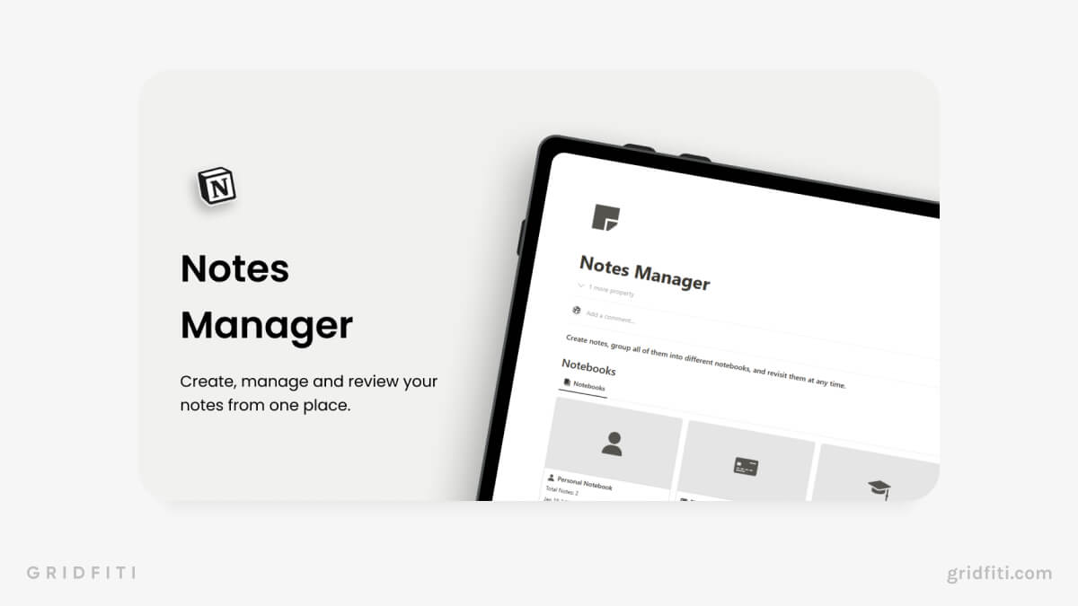 Notion Notes Manager