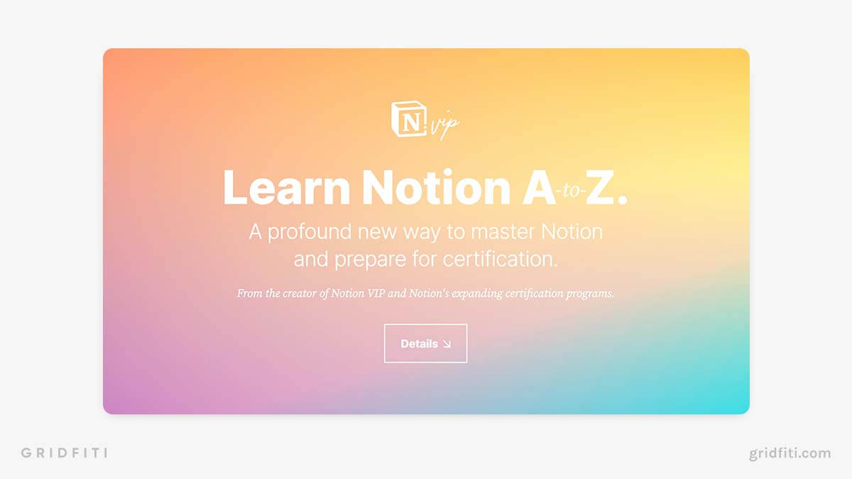 Notion Courses