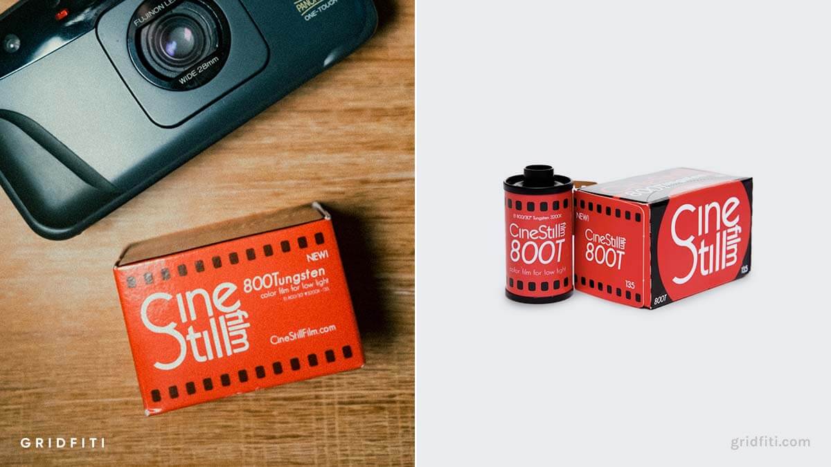 what is Cinestill 800T film