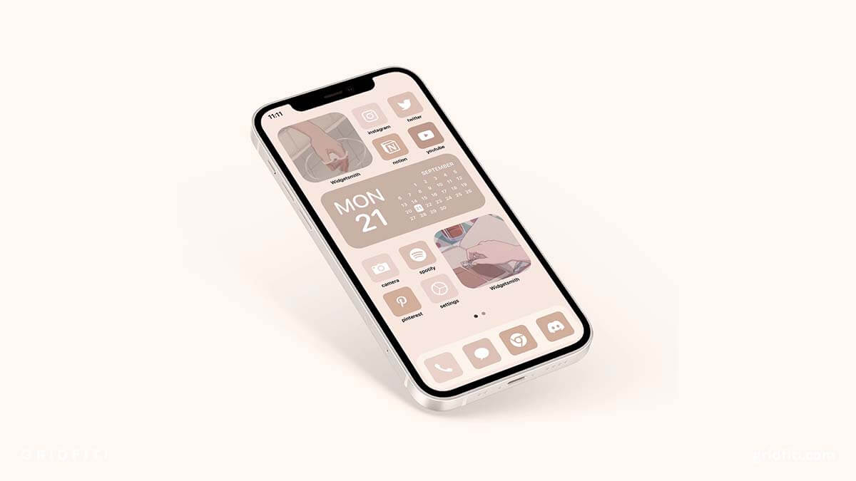 Neutral Beige App Icons