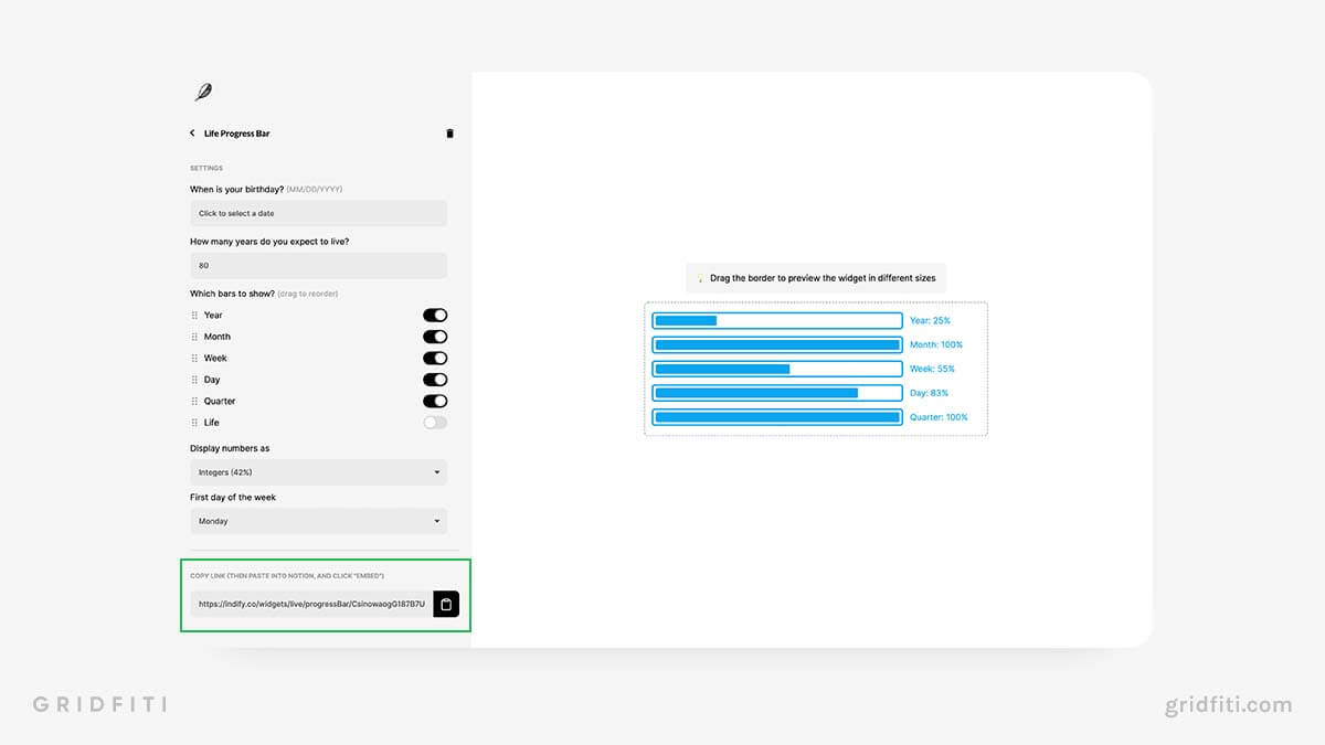 How to create your own Notion widgets