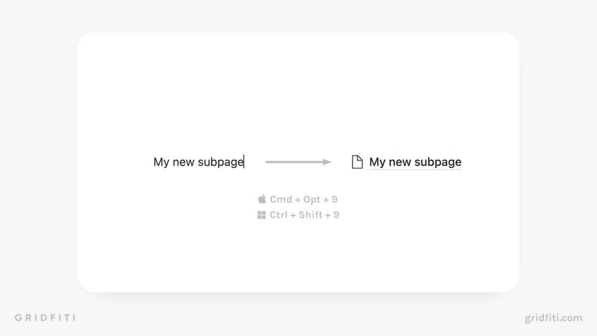 Notion Subpage Tutorial