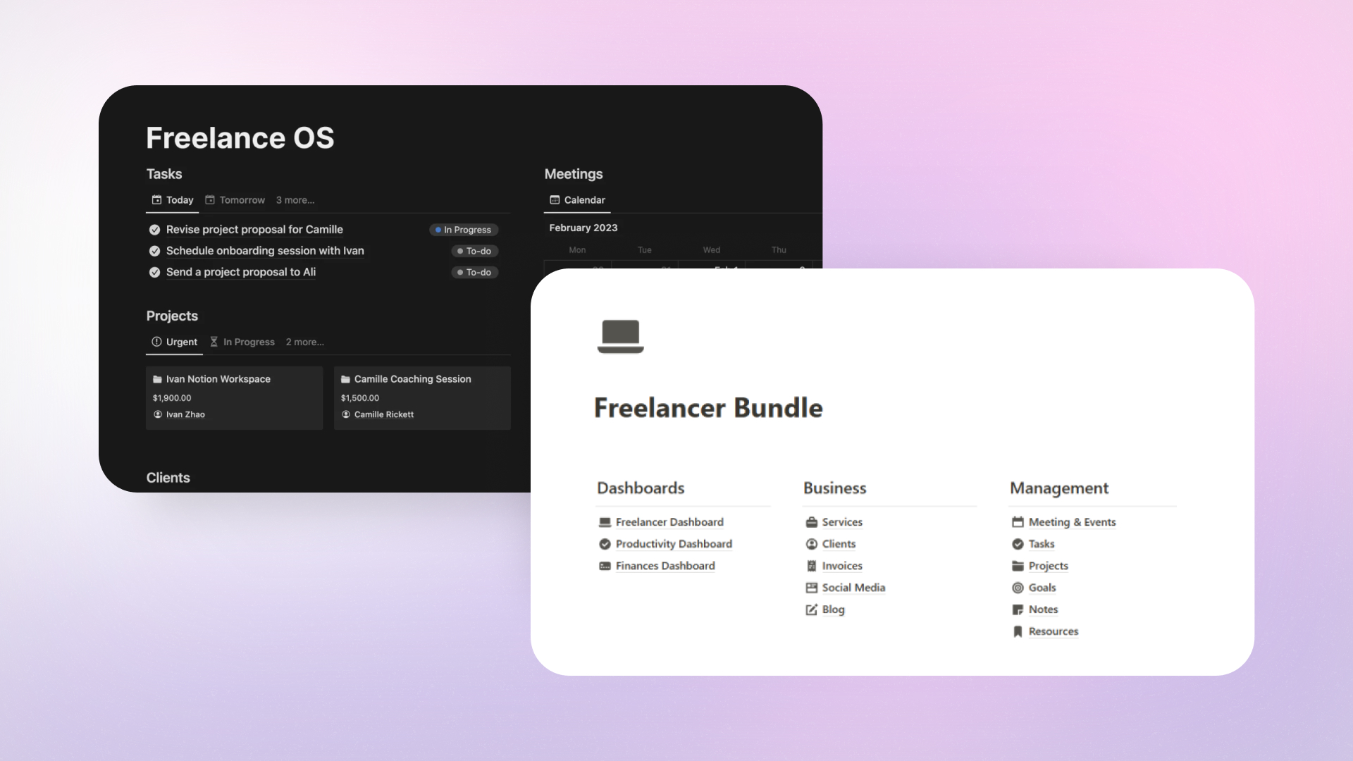 The 26 Best Notion Freelance Templates Gridfiti The 26 Best Notion Freelance Templates Gridfiti