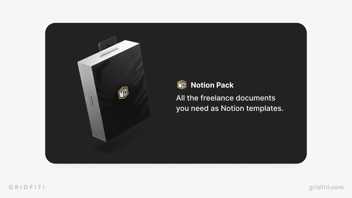 The Notion Pack – Freelance Templates