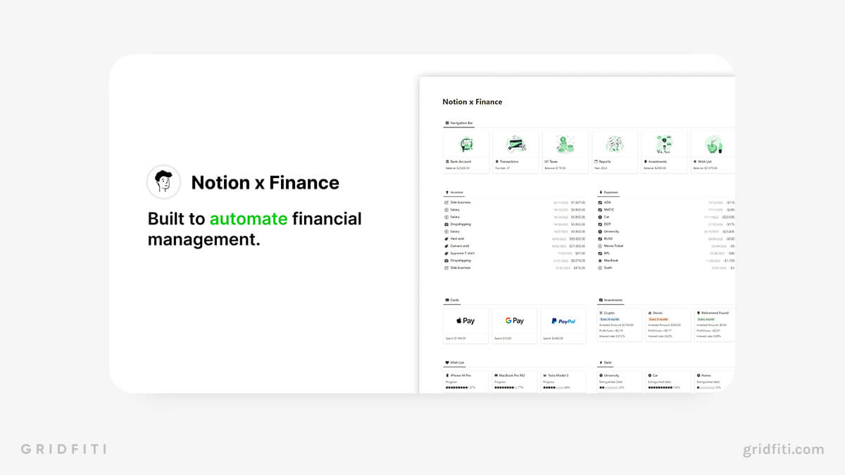 The 21 Best Notion Finance Templates & Trackers for 2023 (Free & Paid)