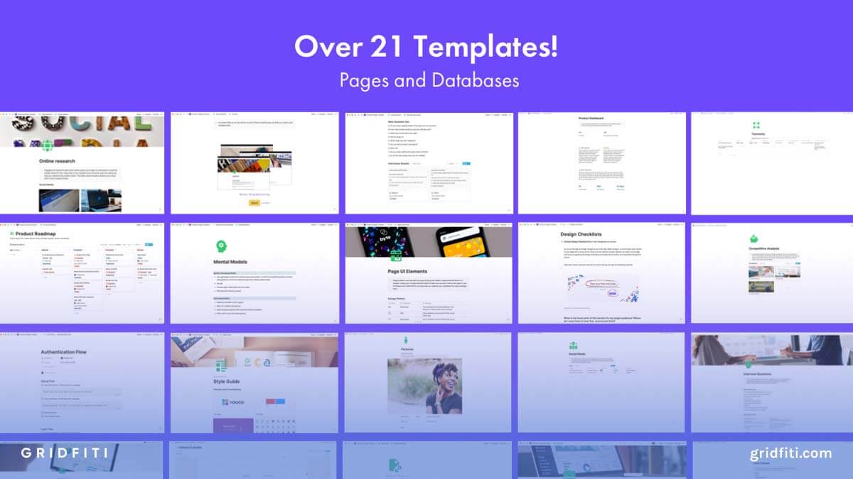 Notion Templates for Product Designers