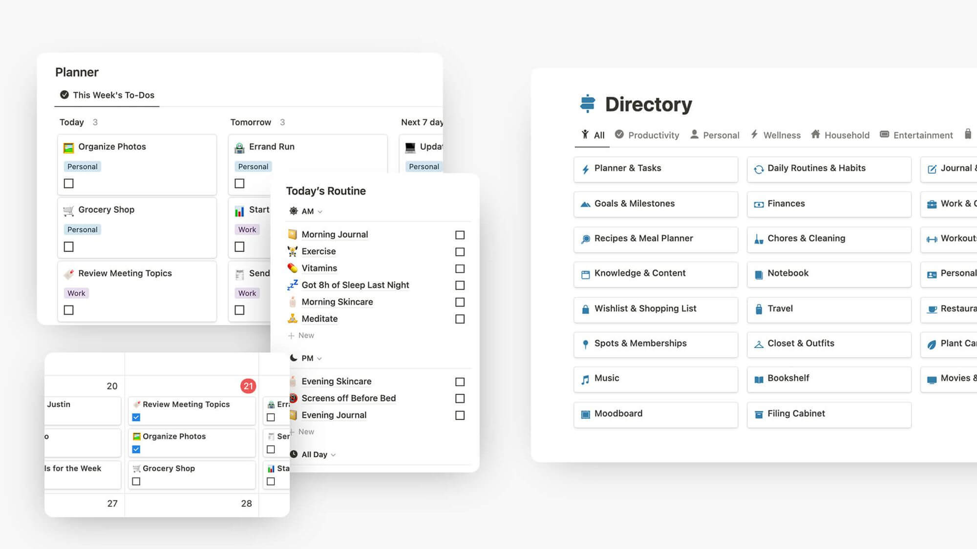 The 20 Best Notion To Do List Templates Gridfiti