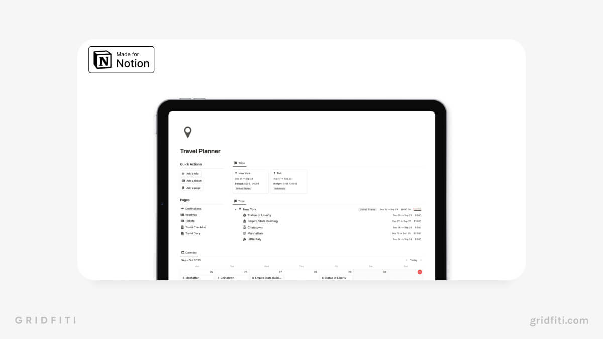 Minimal Travel Planner