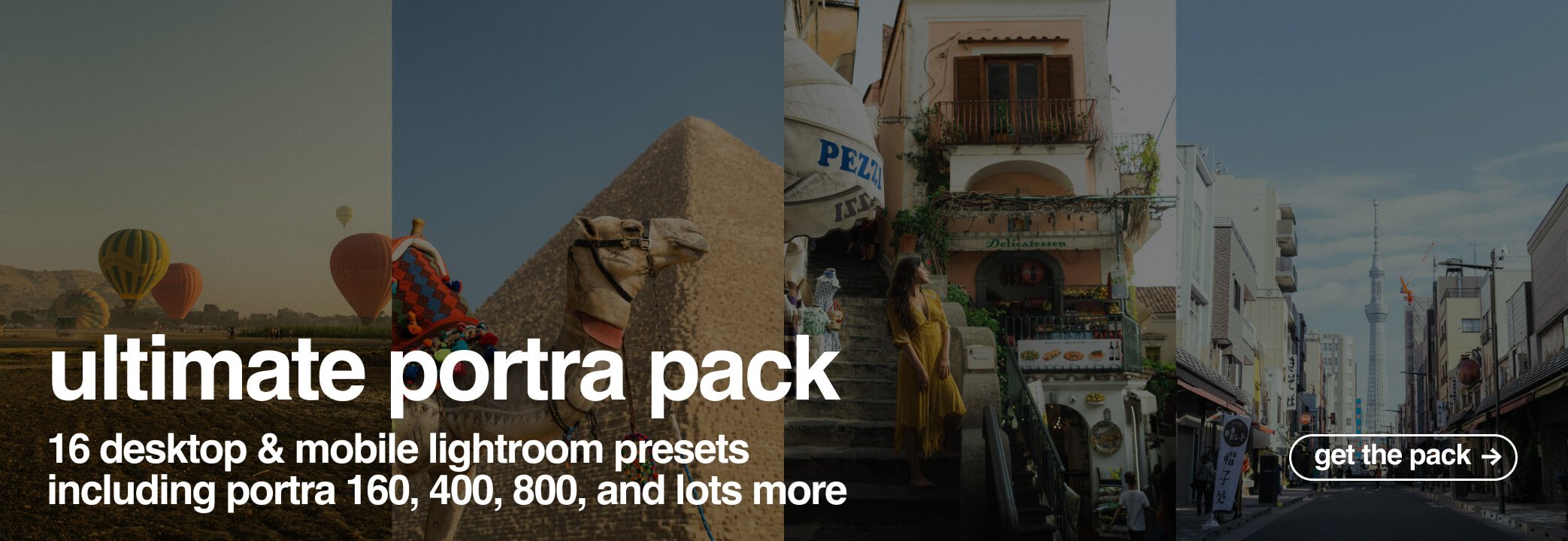 Ultimate Portra Lightroom Preset Pack
