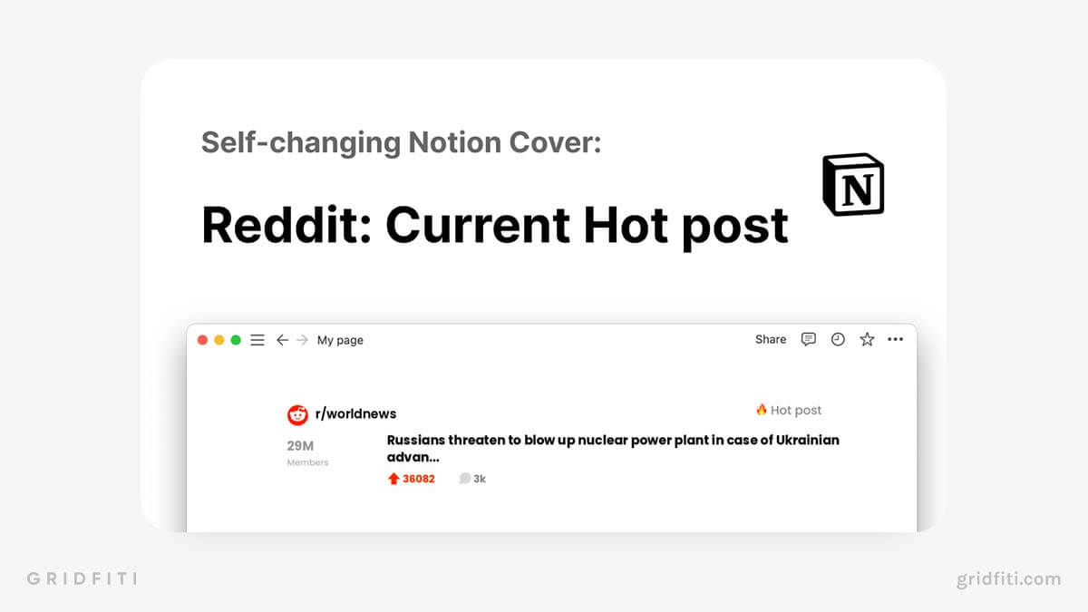 Reddit Notion Cover