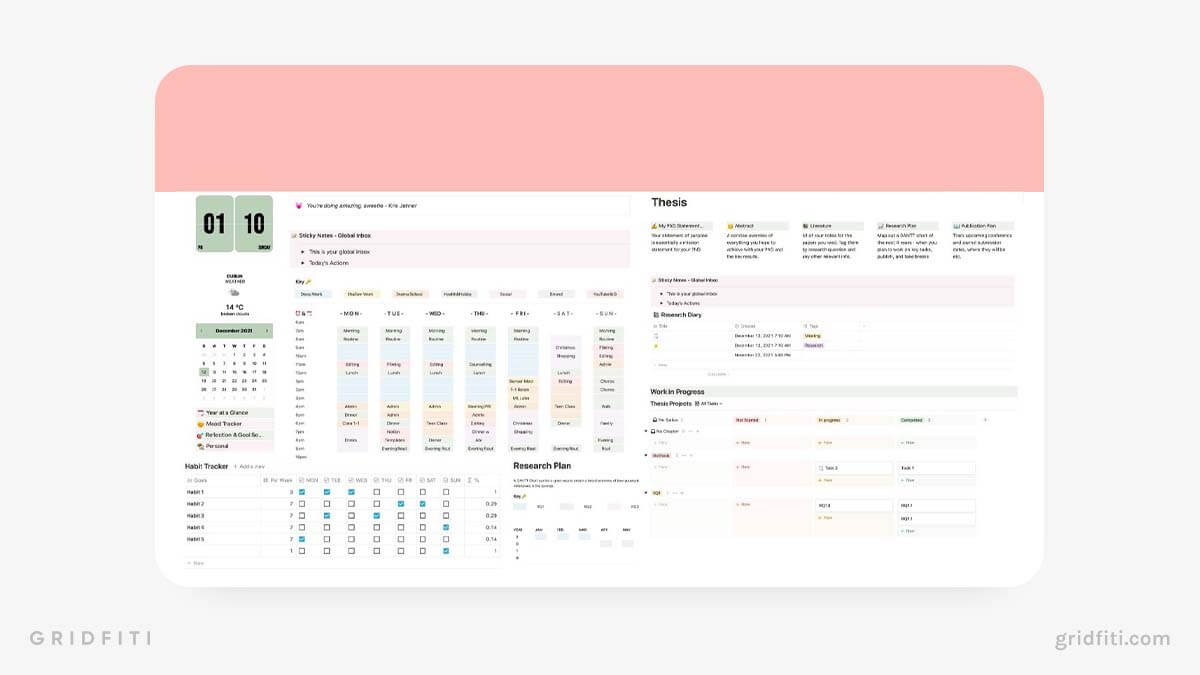 The 70 Best Notion Templates for Students [2024]