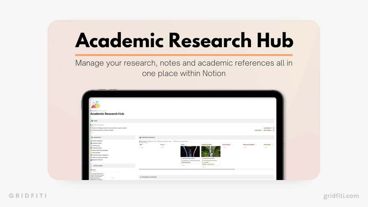 notion research template