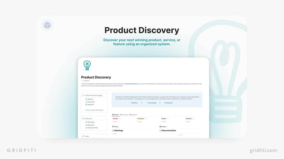 Notion Product Discovery System