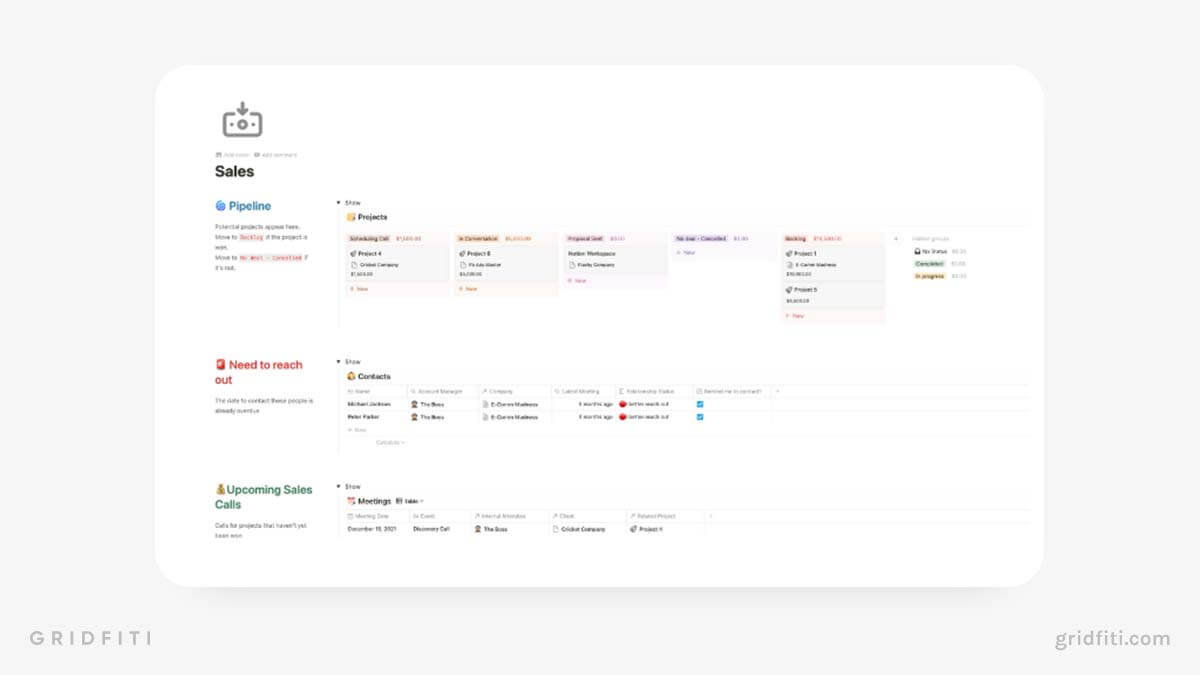 Notion Template for Remote Startups