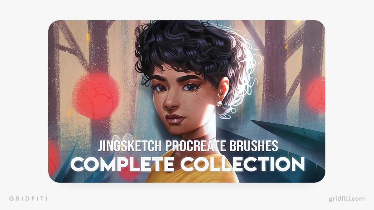 Jingsketch Best-Selling Procreate Brush Collection