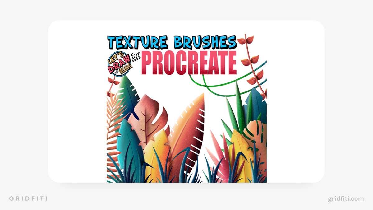 Texture Brushes for Procreate by BeeJayDeL