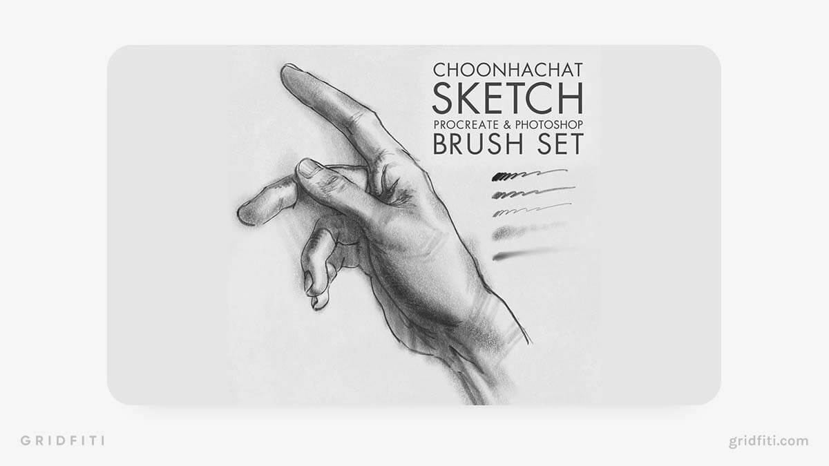 Procreate Pencil Sketch Brush Set