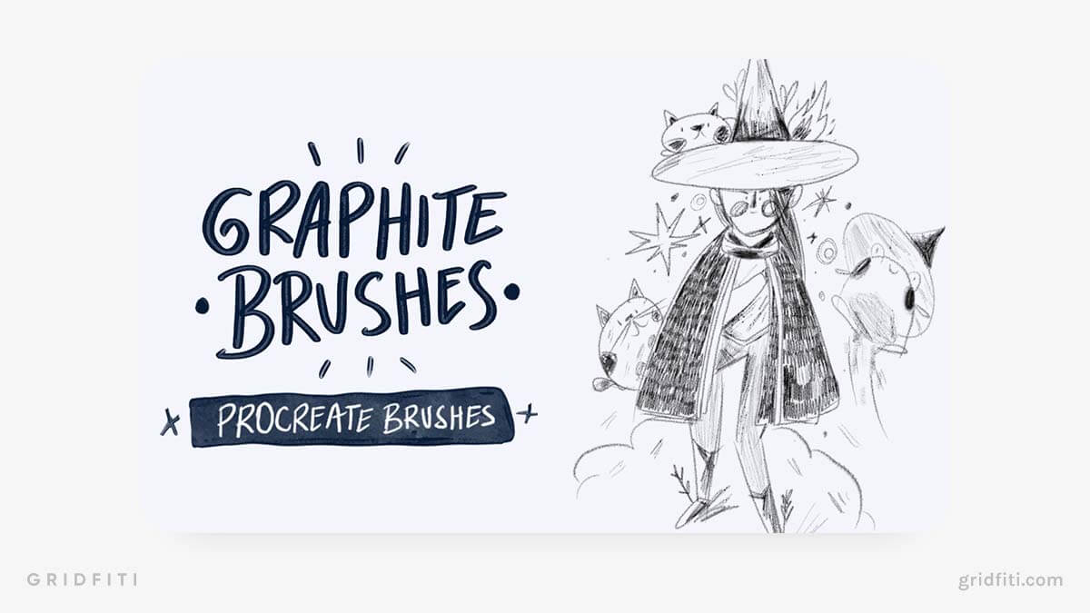 Graphite – Pencil Brushes for Procreate