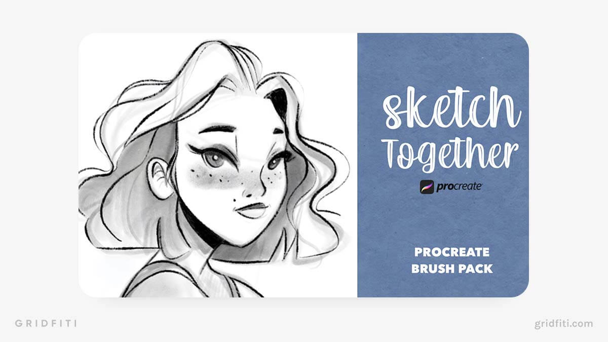 Sketch Together Procreate Brush Pack