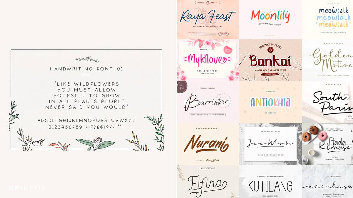 Aesthetic Canva Font Bundles