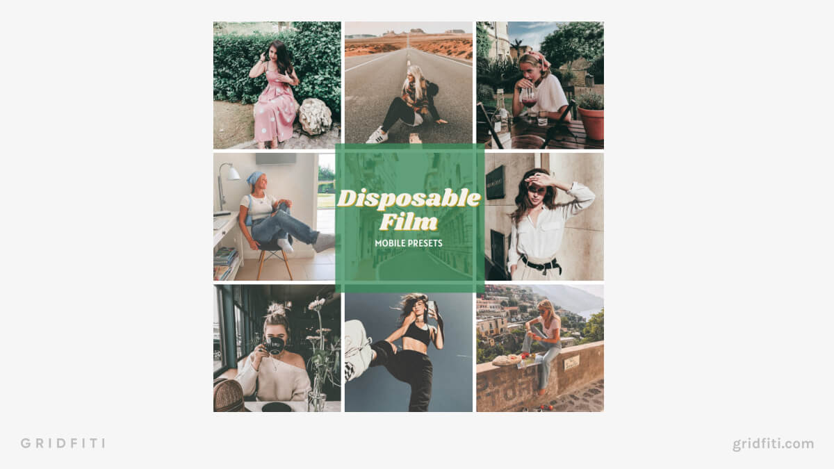 Disposable Film Presets