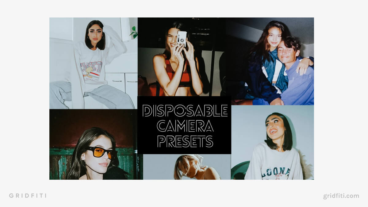 Versatile Disposable Camera Presets