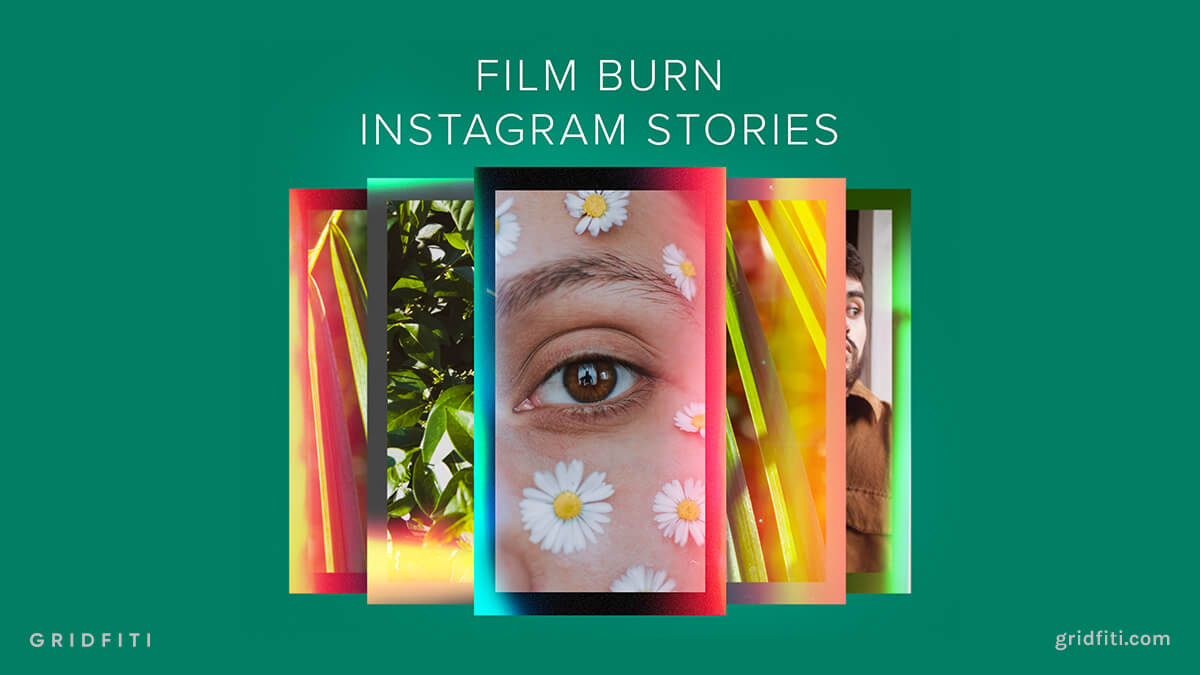 Film Burns for Instagram Stories & TikTok