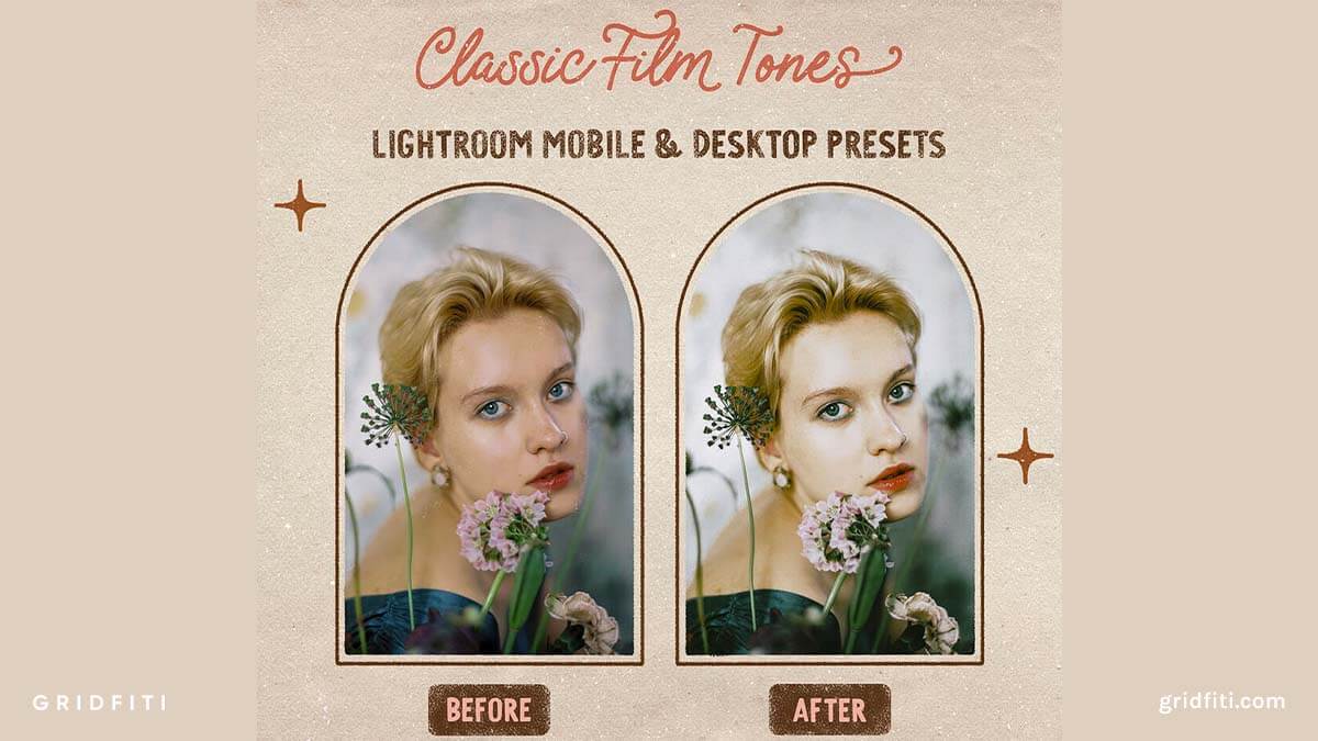 Classic Film Tones Lightroom Presets