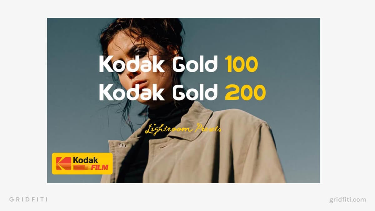 Kodak Gold 100 & 200 Preset Pack