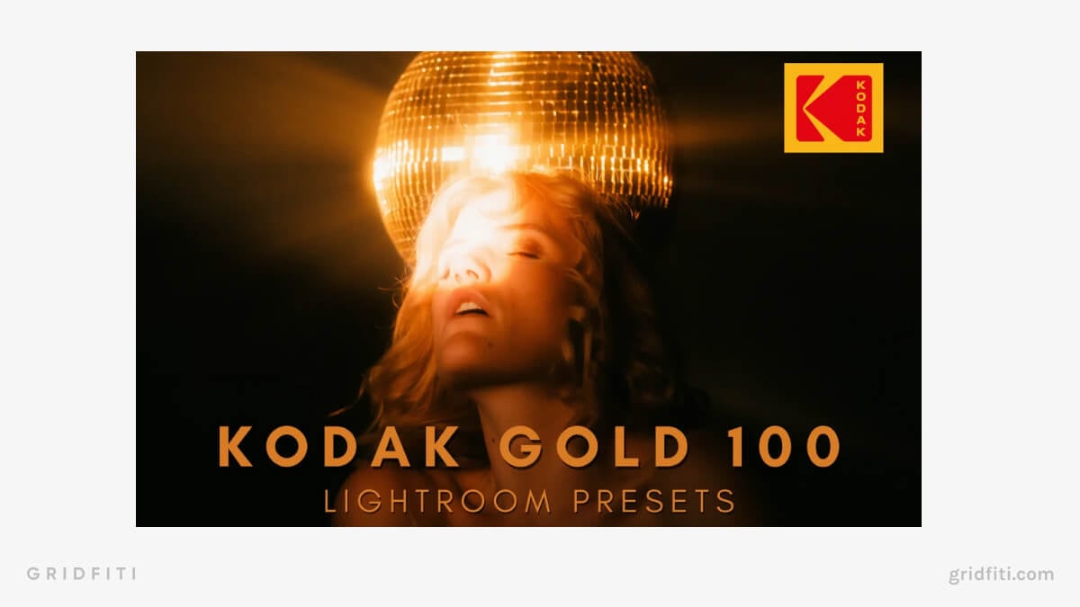 Kodak Gold Preset Bundle