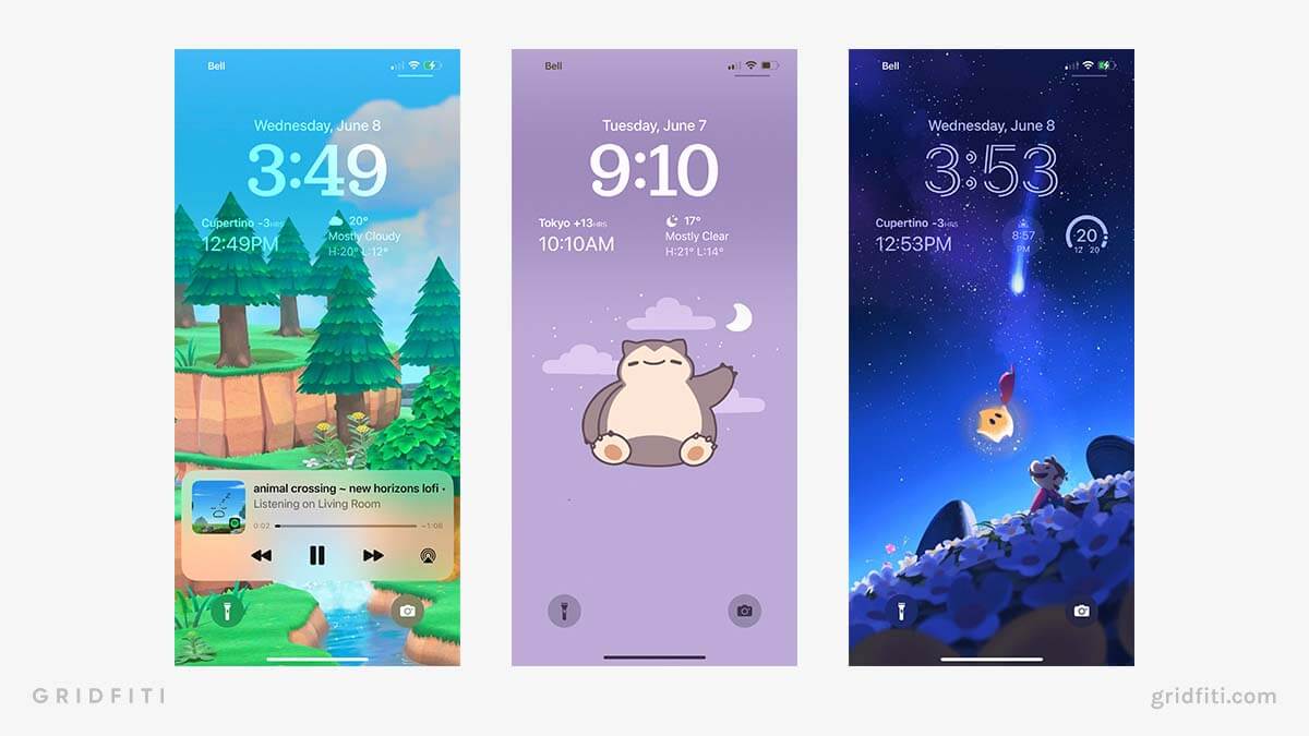 Cool iOS Lock Screen ideas