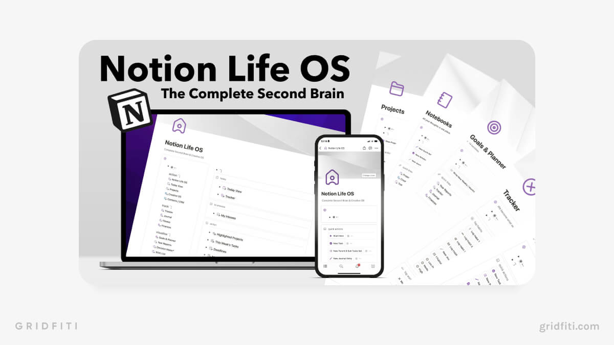 Notion Complete Life OS Brain