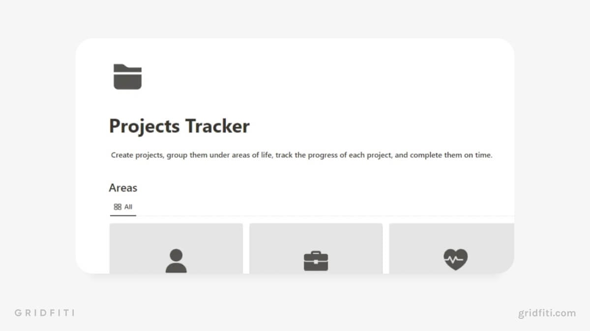 Notion Project Tracker