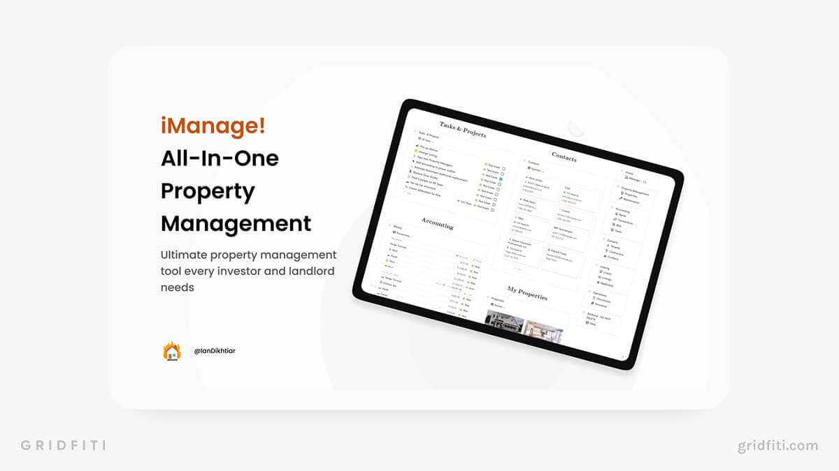 Notion Property Management Template
