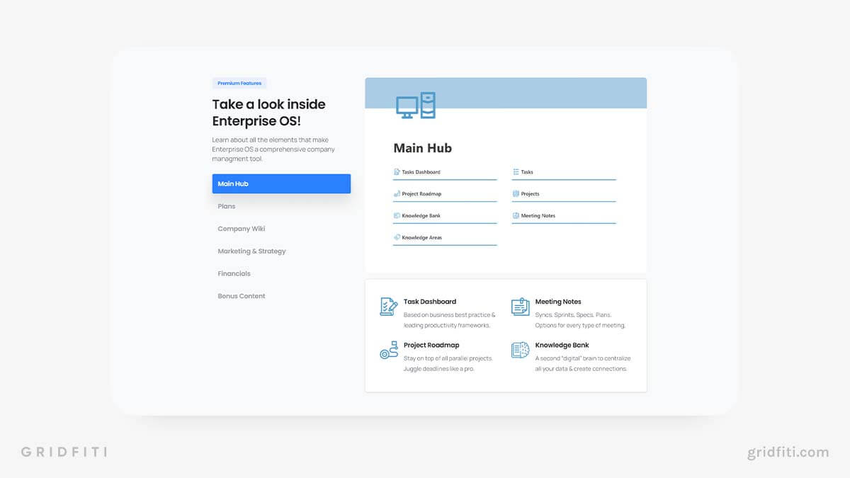 Notion Company Management Template