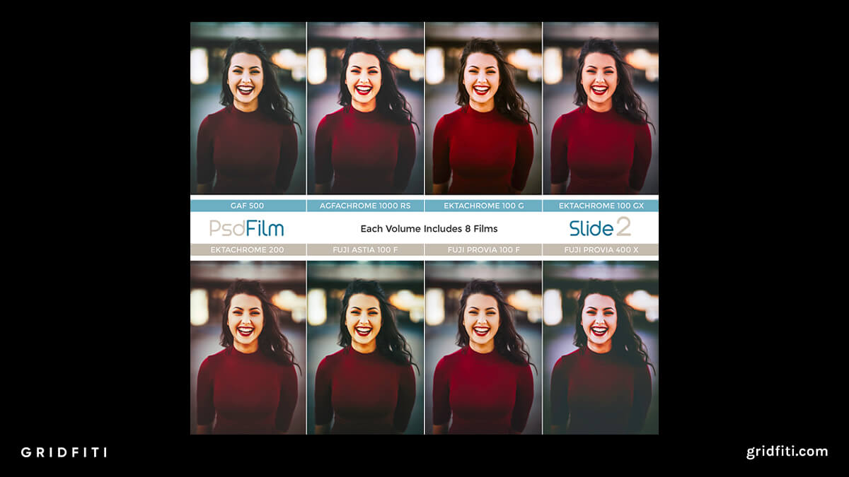 Ektachrome Photoshop Actions