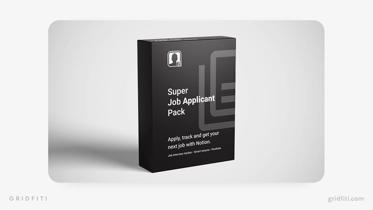 Notion Job Applicant Pack Template
