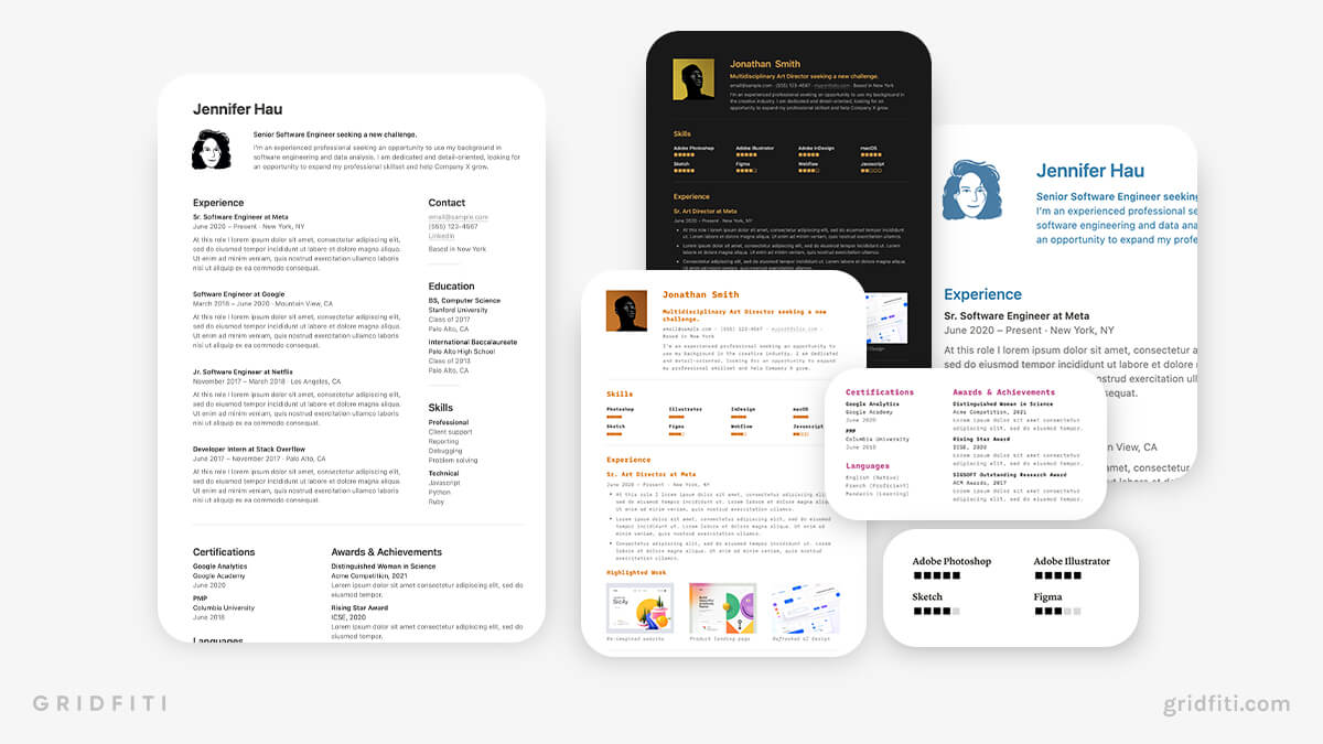 Notion Job Resume Template & CV