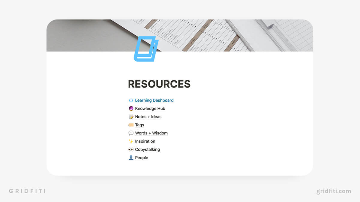 Notion Resource Hub Template