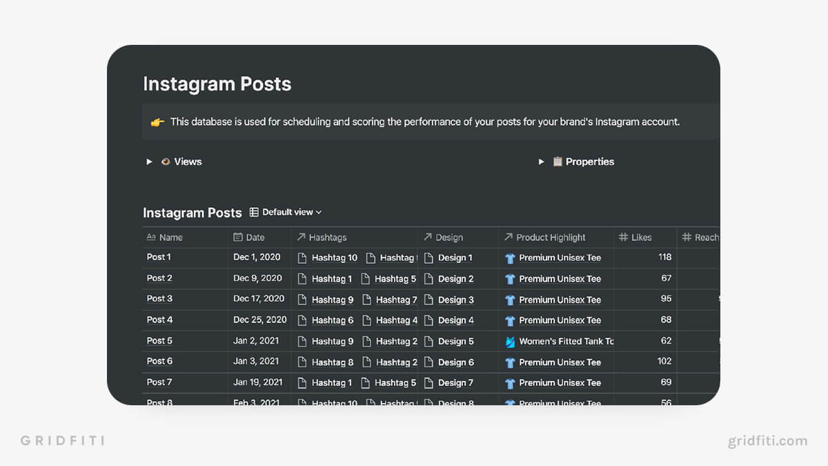 Notion Marketing Strategy Template