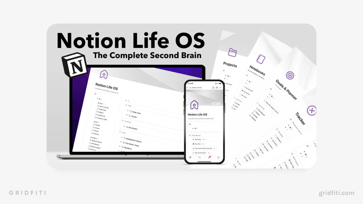 Notion Life OS: The Complete Second Brain