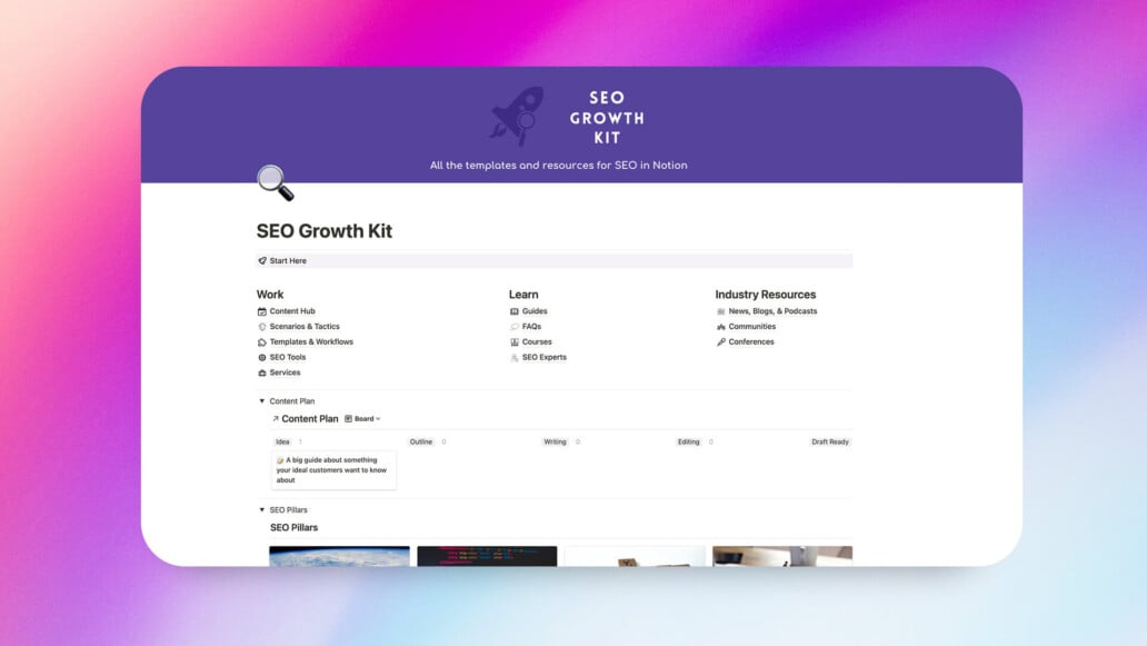 Best Notion SEO Templates