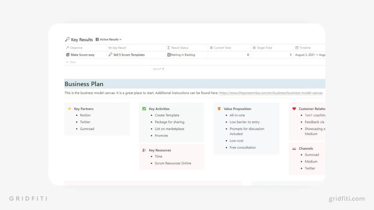 Notion Scrum Development System