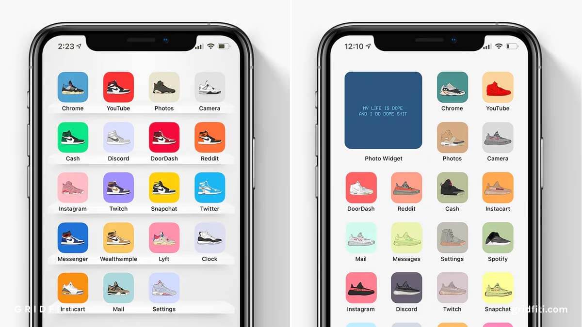 Sneaker App Icons