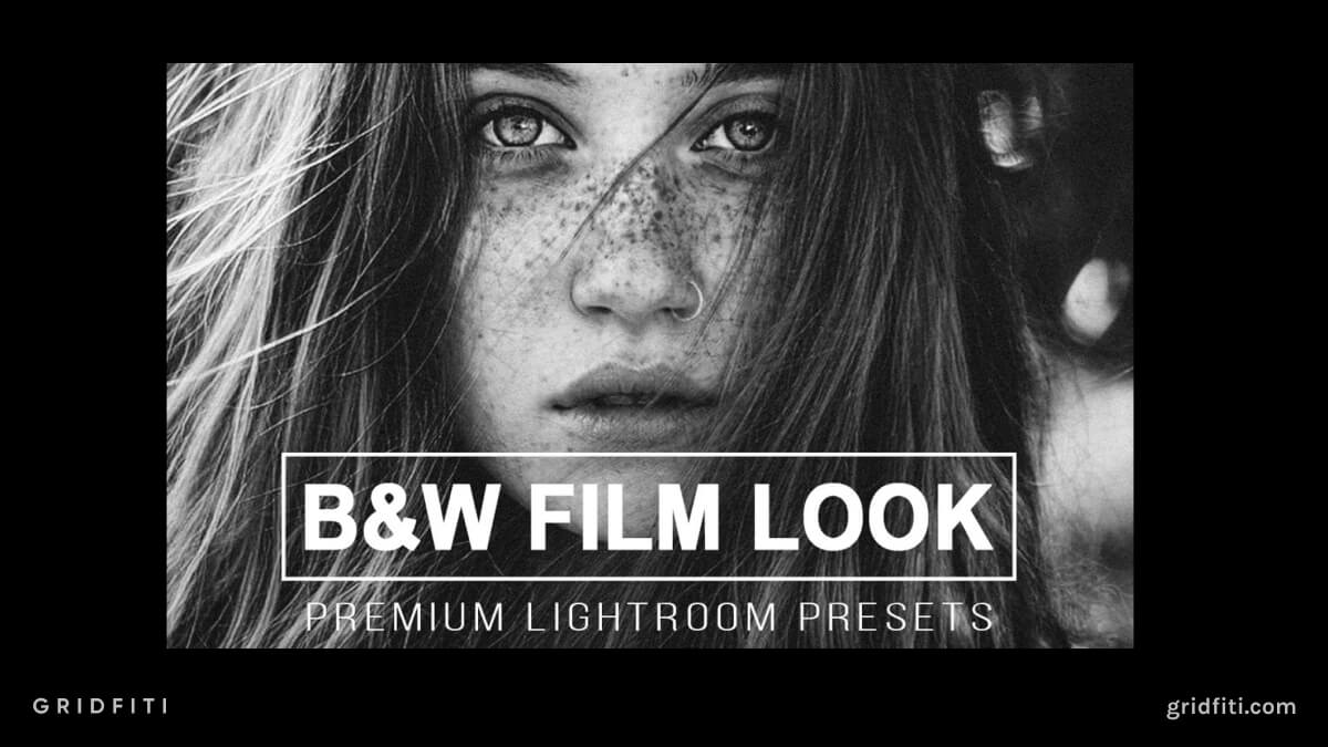 B&W Film Look Presets