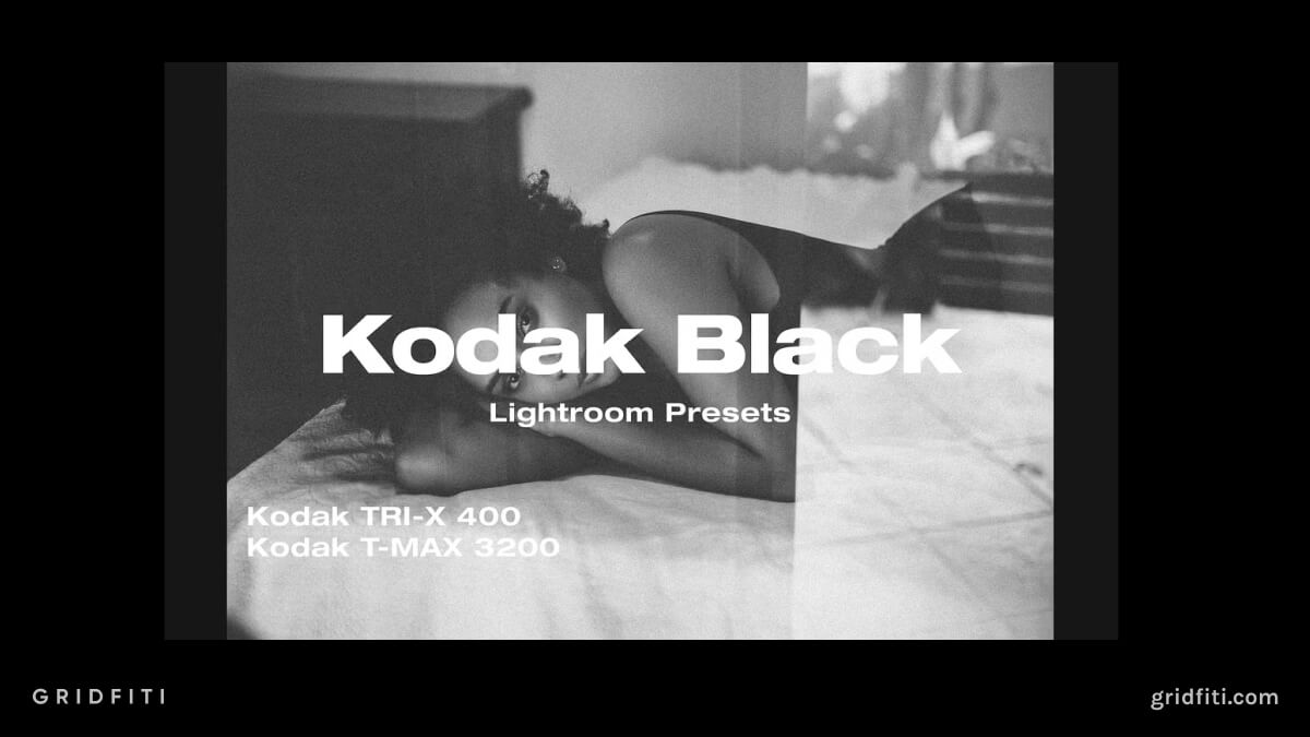 Kodak Black Lightroom Presets