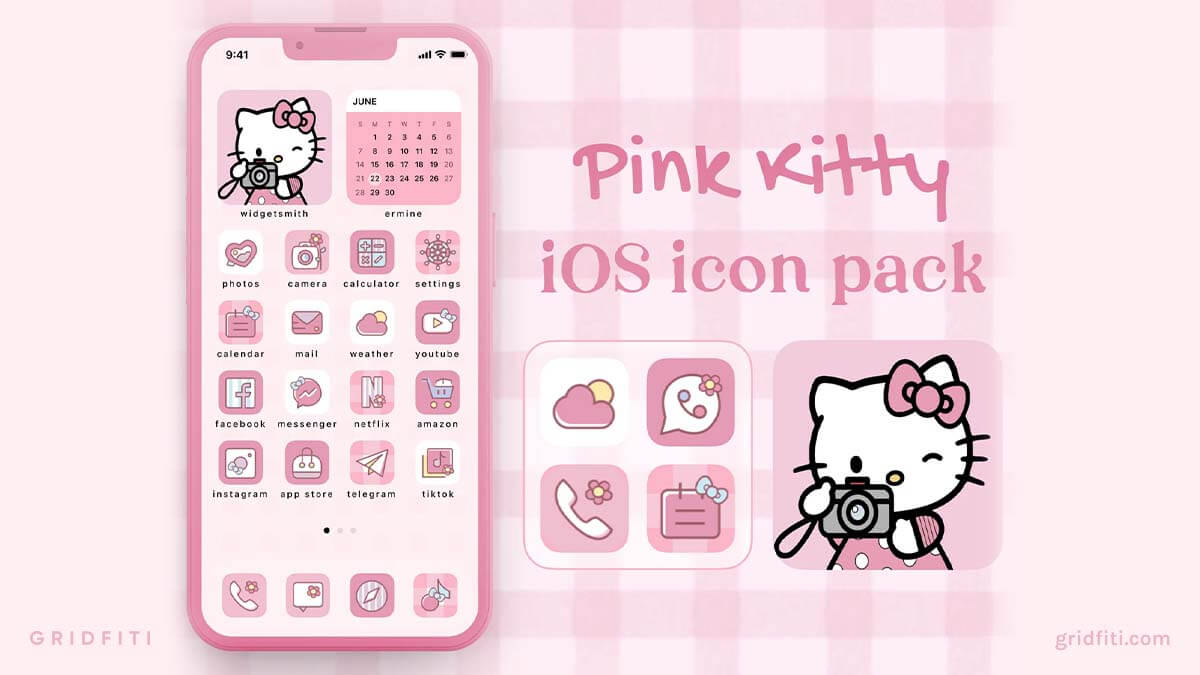 Hello Kitty App Icon Find You<3 in 2023