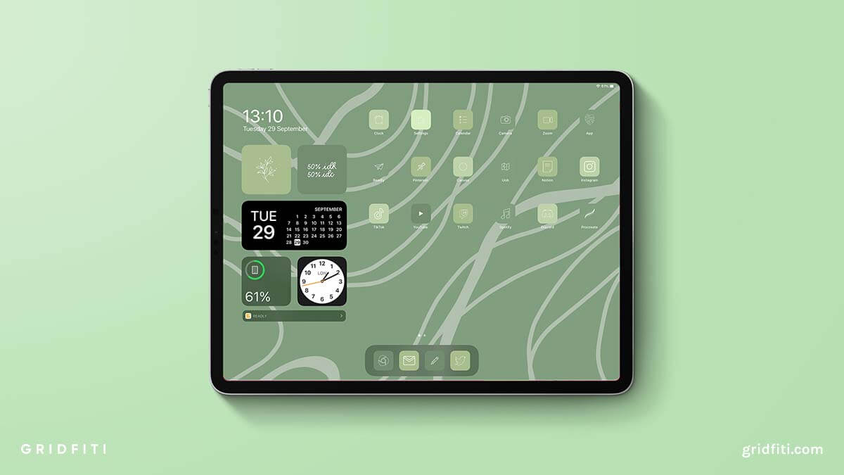 Sage Green App Icons